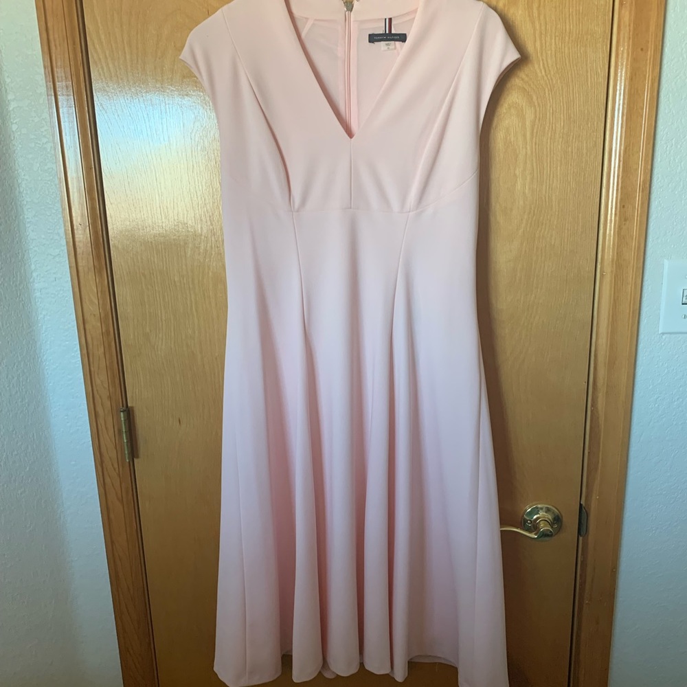 Tommy Hilfiger Tea Length Dress
